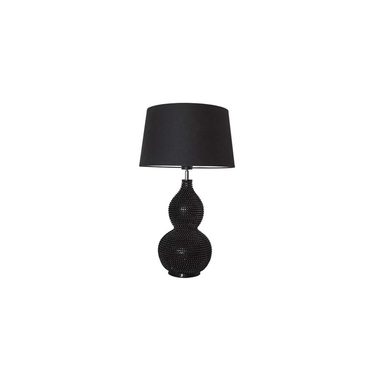 By Rydens Lofty H 55 cm schwarz/Schirm schwarz Tischleuchte