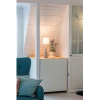 By Rydens Lofty Slim H 54 cm satin/Schirm weiß Tischle