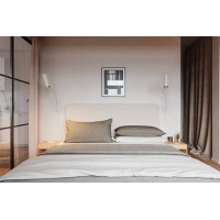 By Rydens Puls XL Wandl. Matt weiß Wandleuchte 2
