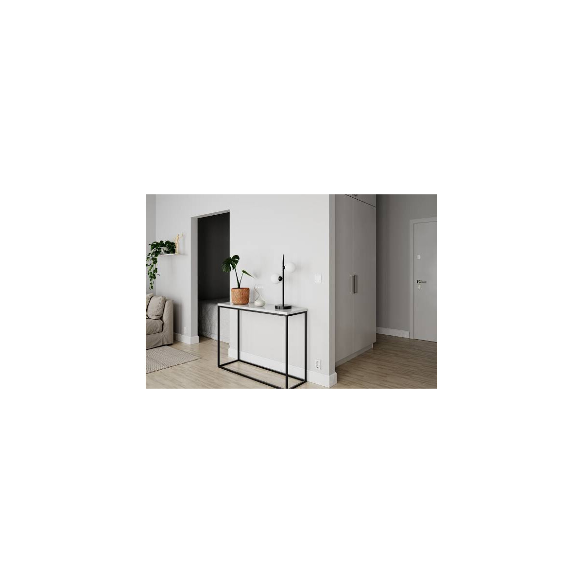 By Rydens Punto Tischl. H55cm matt schwarz Tischleuchte