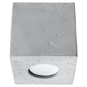 Sollux SL.0489 Deckenleuchte QUAD beton