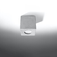 Sollux SL.0489 Deckenleuchte QUAD beton 2