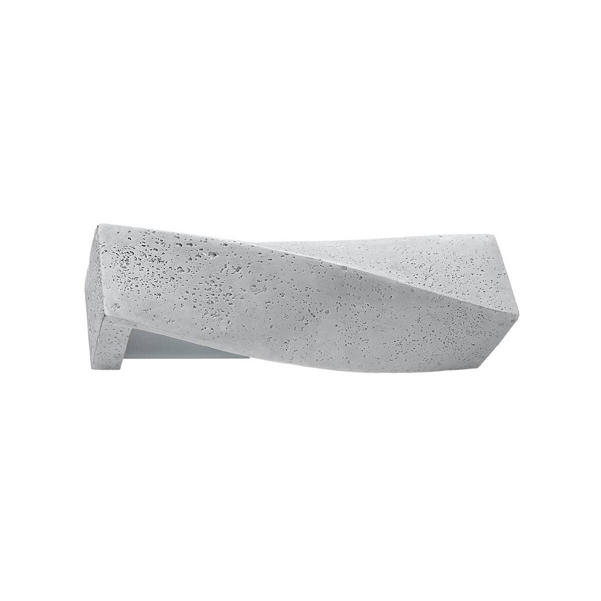 Wandleuchte SIGMA beton grau gewellt Up/Down