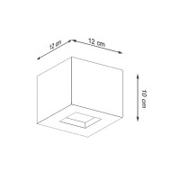 Sollux SL.0991 Wandleuchte LEO beton 4