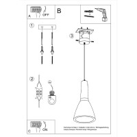 Sollux SL.0280 Pendelleuchte Empoli 5