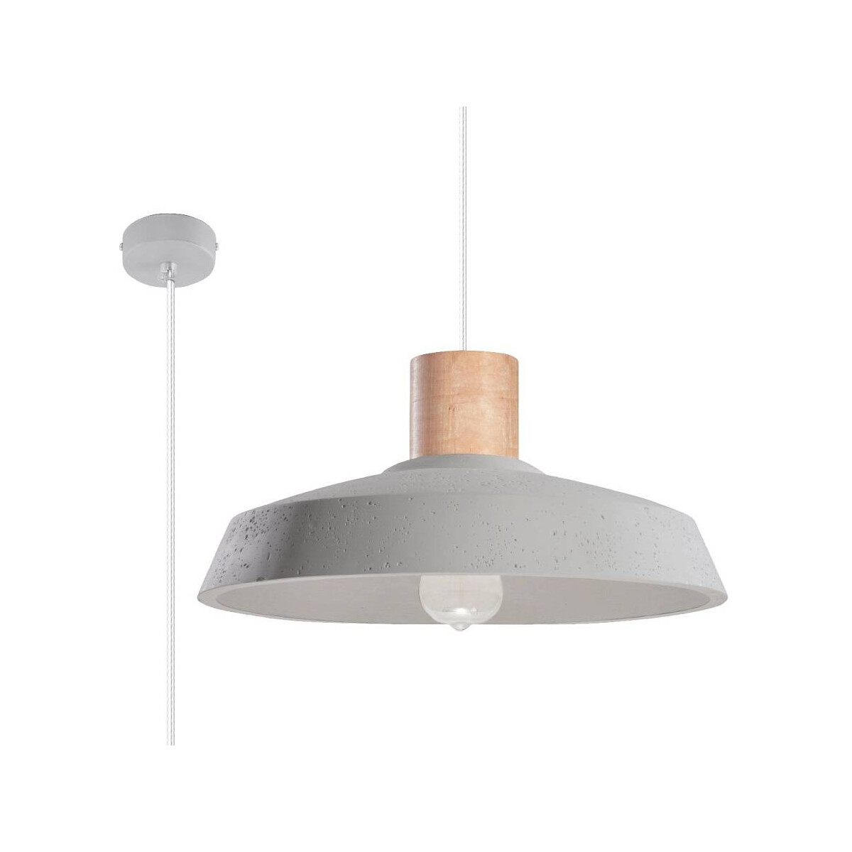 Pendelleuchte Afra Betonschirm 40 cm E27