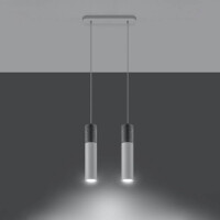 Sollux SL.0648 Pendelleuchte BORGIO 2 weiß 3