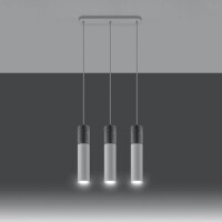 Sollux SL.0649 Pendelleuchte BORGIO 3 weiß 3