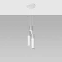 Sollux SL.1080 Pendelleuchte BORGIO 3P weiß 2