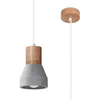 Sollux SL.0964 Pendelleuchte QUBIC grau gallery