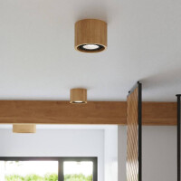 Sollux SL.0913 Deckenleuchte BASIC 1 Natural Holz 8