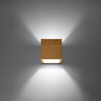 Sollux SL.0491 Wandleuchte QUAD Natural Holz 3