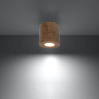 Sollux SL.0492 Deckenleuchte ORBIS Natural Holz 3