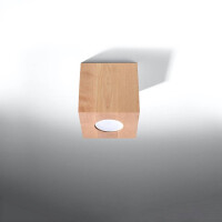 Sollux SL.0493 Deckenleuchte QUAD Natural Holz 2