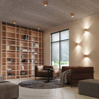 Sollux SL.0493 Deckenleuchte QUAD Natural Holz 8