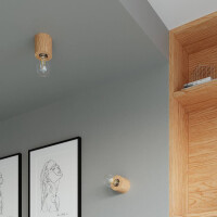 Sollux SL.0672 Deckenleuchte SALGADO Natural Holz 8