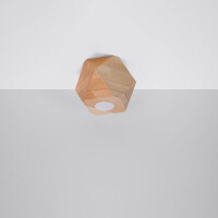 Sollux SL.1009 Deckenleuchte WOODY 1 Natural Holz 2