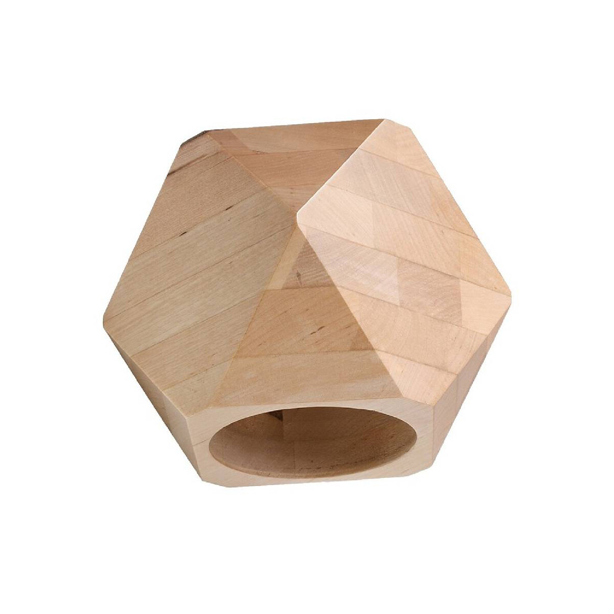 Wandleuchte WOODY Holz Natur geometrisch G9 Up/Down