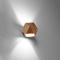 Sollux SL.1008 Wandleuchte WOODY Natural Holz 3