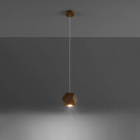 Sollux SL.1011 Pendelleuchte WOODY Natural Holz 3