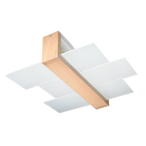 Sollux SL.0076 Deckenleuchte FENIKS 2 Natural Holz