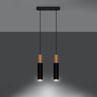 Sollux SL.0633 Pendelleuchte PABLO 2 schwarz 3