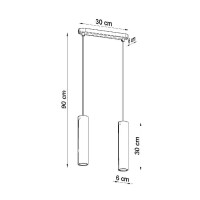 Sollux SL.0637 Pendelleuchte LINO 2 4