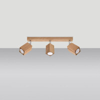 Sollux SL.1037 Deckenleuchte KEKE 3 Eiche 2