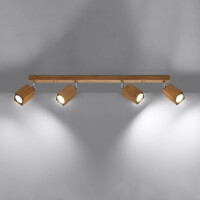 Sollux SL.1038 Deckenleuchte KEKE 4 Eiche 3