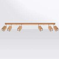 Sollux SL.1039 Deckenleuchte KEKE 6 Eiche 2
