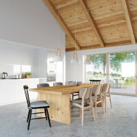 Sollux SL.0388 Pendelleuchte CASCO weiß/Natural Holz 7