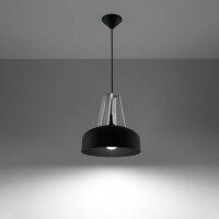 Sollux SL.0389 Pendelleuchte CASCO schwarz/weiß 3