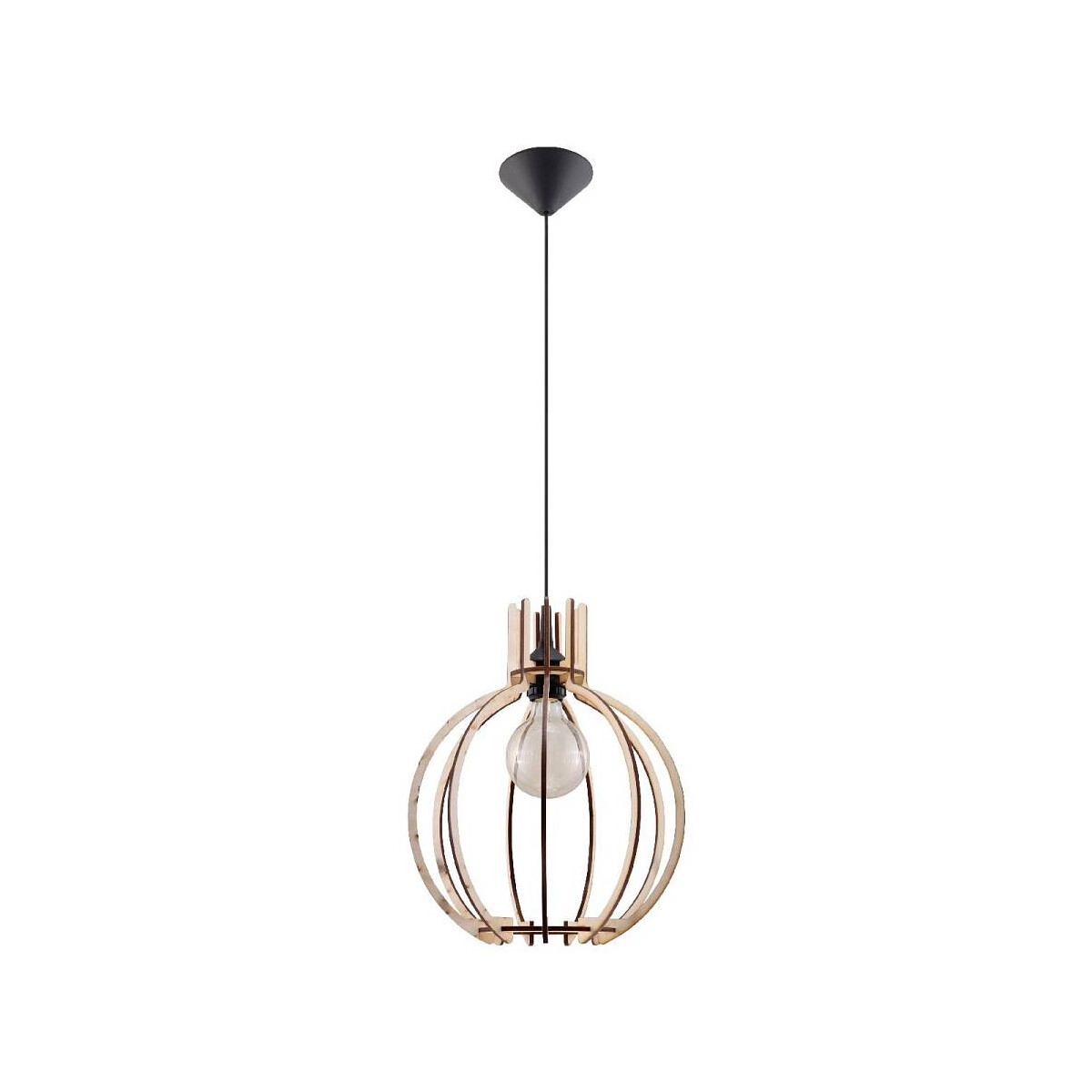 Sollux SL.0391 Pendelleuchte ARANCIA Natural Holz