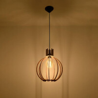 Sollux SL.0391 Pendelleuchte ARANCIA Natural Holz 3