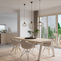 Sollux SL.0392 Pendelleuchte MANDARINO Natural Holz 6