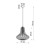 Sollux SL.0641 Pendelleuchte ELZA 4