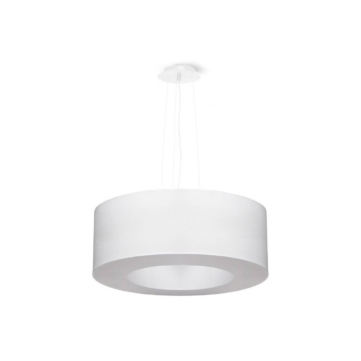 Sollux SL.0747 Kronleuchter SATURNO 50 weiß
