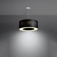 Sollux SL.0748 Kronleuchter SATURNO 50 schwarz 3
