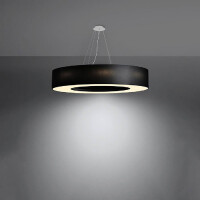 Sollux SL.0796 Kronleuchter SATURNO 90 schwarz 3