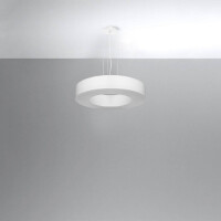 Sollux SL.0749 Kronleuchter SATURNO SLIM 50 weiß 2