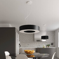Sollux SL.0750 Kronleuchter SATURNO SLIM 50 schwarz 7