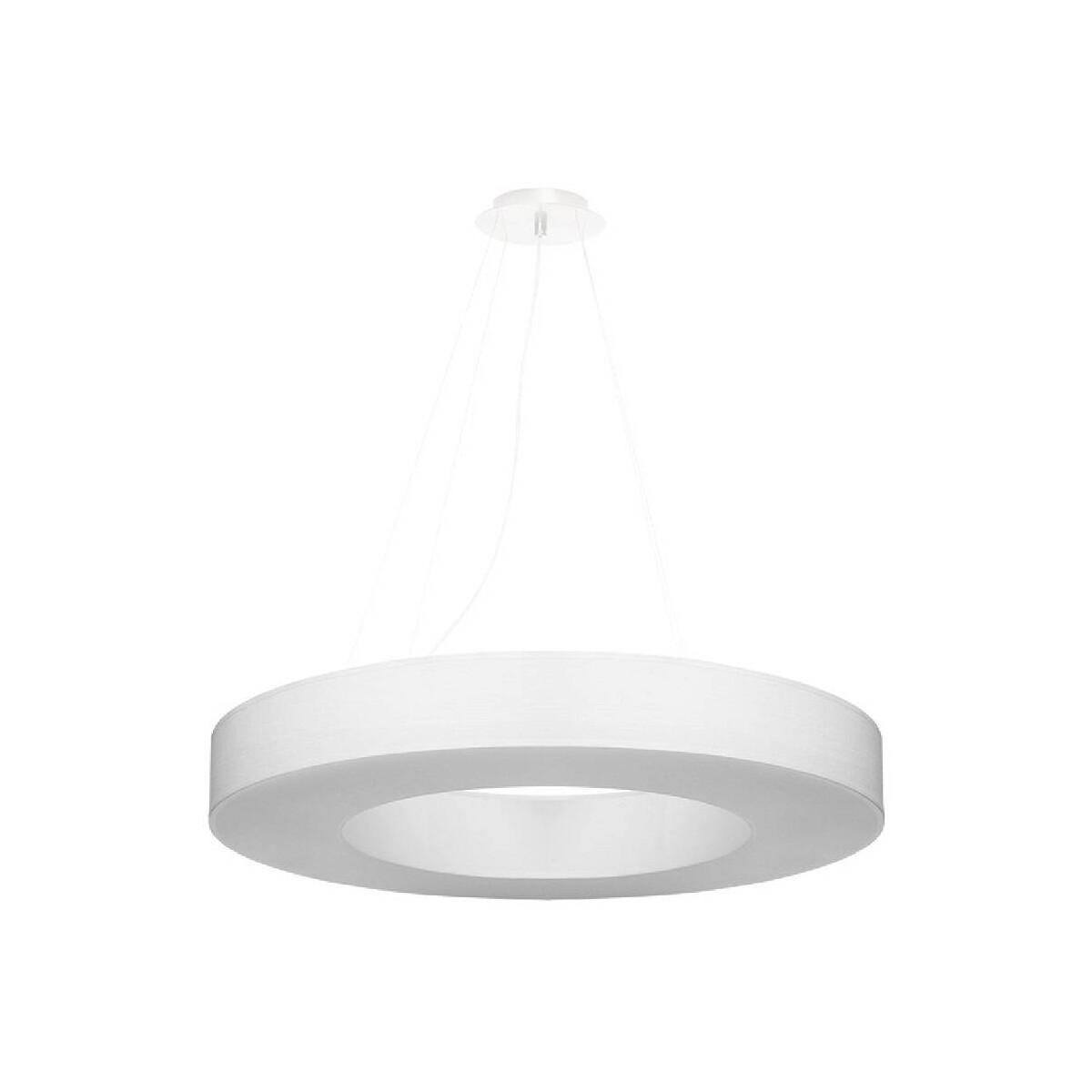 Sollux SL.0753 Kronleuchter SATURNO SLIM 70 weiß