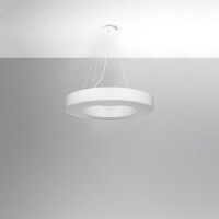 Sollux SL.0753 Kronleuchter SATURNO SLIM 70 weiß 2