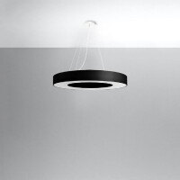 Sollux SL.0754 Kronleuchter SATURNO SLIM 70 schwarz 2