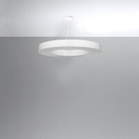 Sollux SL.0797 Kronleuchter SATURNO SLIM 90 weiß 2
