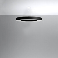 Sollux SL.0798 Kronleuchter SATURNO SLIM 90 schwarz 2