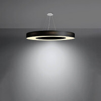 Sollux SL.0798 Kronleuchter SATURNO SLIM 90 schwarz 3