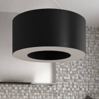 Sollux SL.0798 Kronleuchter SATURNO SLIM 90 schwarz 8