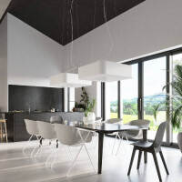 Sollux SL.0783 Kronleuchter URANO 60 weiß 6