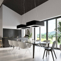 Sollux SL.0828 Kronleuchter URANO 80 schwarz 6